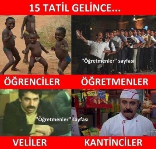 tatil zamanı