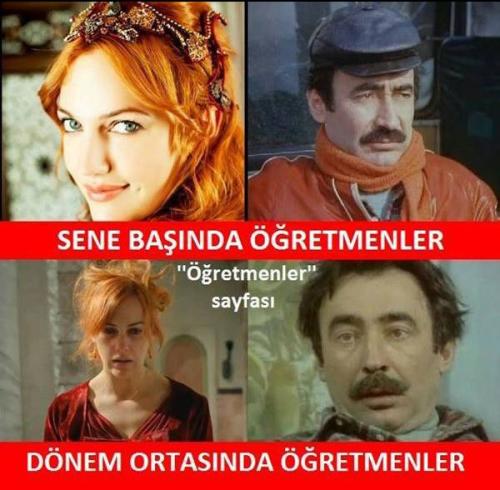 Sene başı öğretmenler